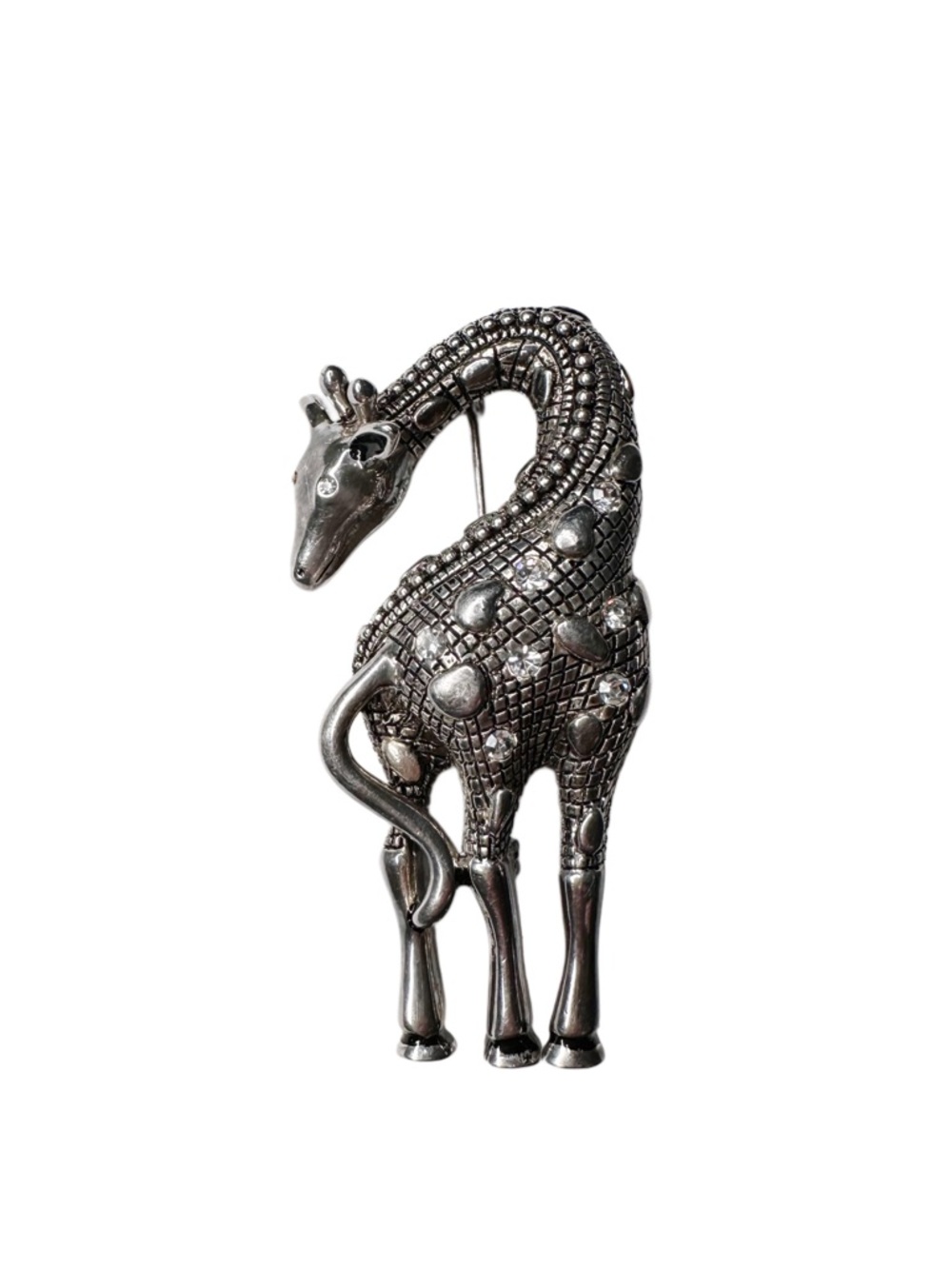 5/$25 😻 Premier Designs Silver Giraffe Brooch